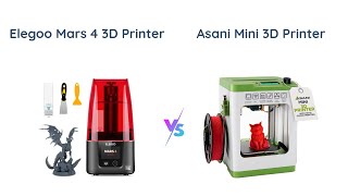 ELEGOO Mars 4 vs Fully Assembled Mini 3D Printer 🔍🖨️