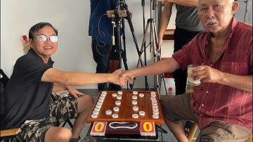 Trực tiếp cờ tướng ) Anh Cẩm hỏi thăm sức khoẻ Chú Việt Xích Lô | rất kịch tính hấp dẫn