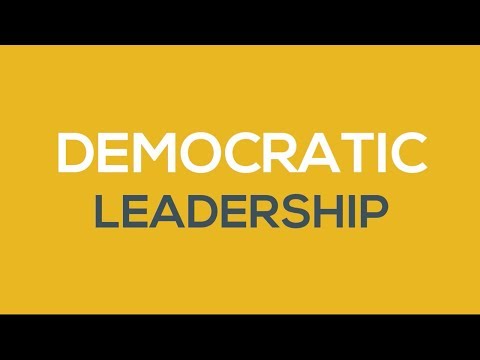 What is Democratic Leadership?