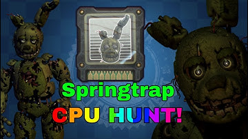 LIVE FNAF AR Hunt For Final Drop Springtrap CPU!