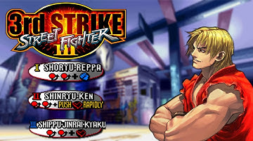 Street Fighter III: 3rd Strike | Ken Combos 【ES/EN CC】