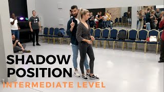 Urban Kiz shadow position - George & Iva [dance workshop]