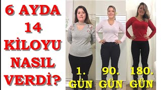 6 Ayda 14 Kiloyu Nasıl Verdi? Müthiş Değişim