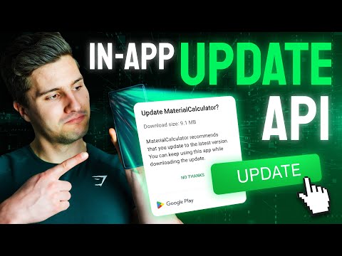 How to Use the Google Play In-App Update API | Android Studio Tutorial
