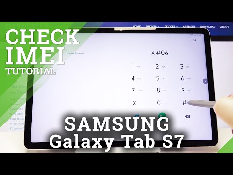 Video: Wie finde ich die IMEI-Nummer auf meinem Android-Tablet?