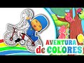 APRENDE los COLORES con POCOYÓ y su amiga 🌈 🎨 Videos para niños