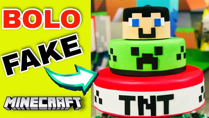 Bolos Decorados Minecraft