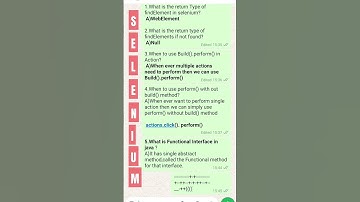 Selenium Java interview questions #selenium #testing #interview