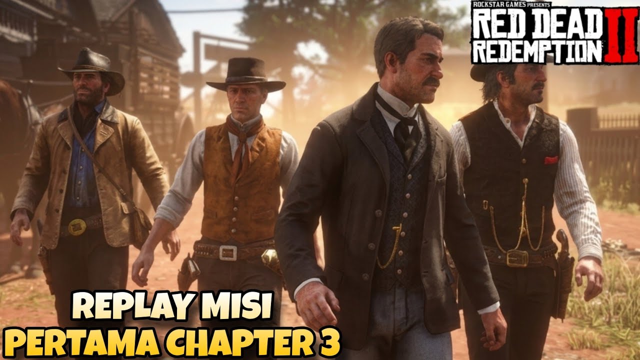 Replay Misi Pertama Chapter 3 : Cari Muka Di Kota Rhodes - RDR 2 - YouTube