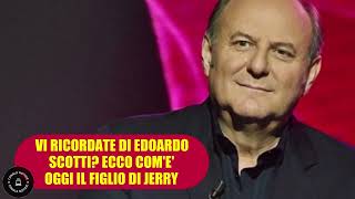 Vi ricordate di Edoardo, il figlio di Gerry Scotti? Ecco oggi com'è diventato