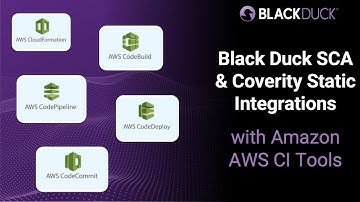 Black Duck SCA & Coverity Static Analysis (SAST) Integrations with Amazon AWS CI Tools | Black Duck
