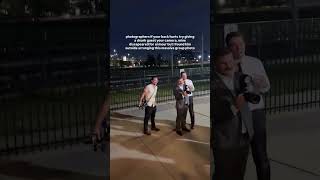 he took my camera...