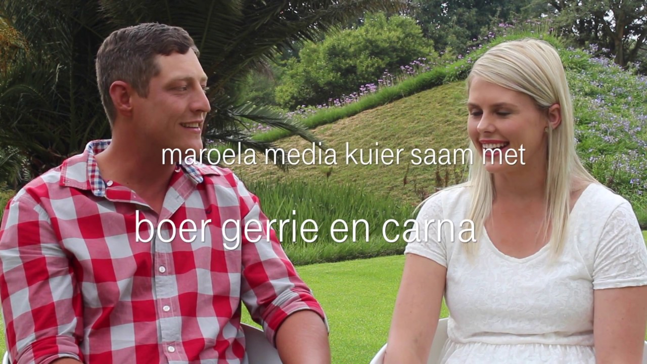 Boer Gerrie en Carna vertel van hul groot planne afrikaans lleva tilde