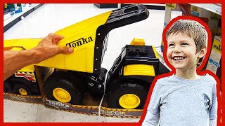 Tonka Toy Dump Truck At Toysrus - Toy Truck Hunt Day 4