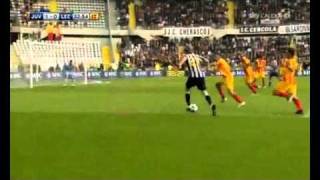 JUVENTUS 4-0 LECCE 17 10 10 Aquilani Felipe Melo Quagliarella  Del Piero  all goals screenshot 1