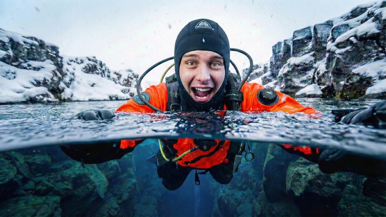 JEG DYKKER PÅ ISLAND!