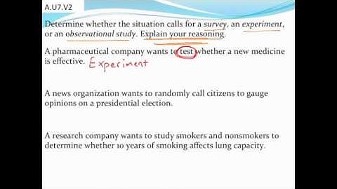Deciding between surveys, experiments, and observational studies when collecting data