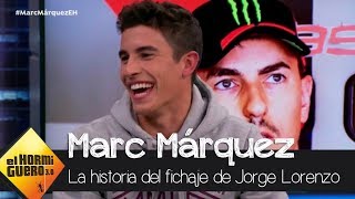 Marc Márquez del fichaje de Lorenzo por Honda: "Dos gallos en el mismo corral" - El Hormiguero 3.0