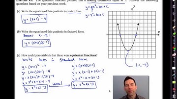 Common Core Algebra I.Unit #9.Lesson #5.Finding Zeroes by Completing the Square