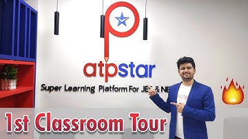 1st Classroom Tour | ATP STAR Kota | Batches |VINEET KHATRI SIR
