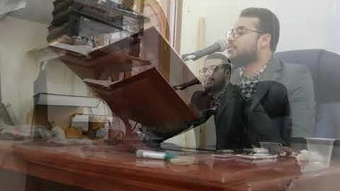 تلاوة و اذان القارئ كرار الفتلاوي من داخل مأذنة مسجد الكوفة المعظم