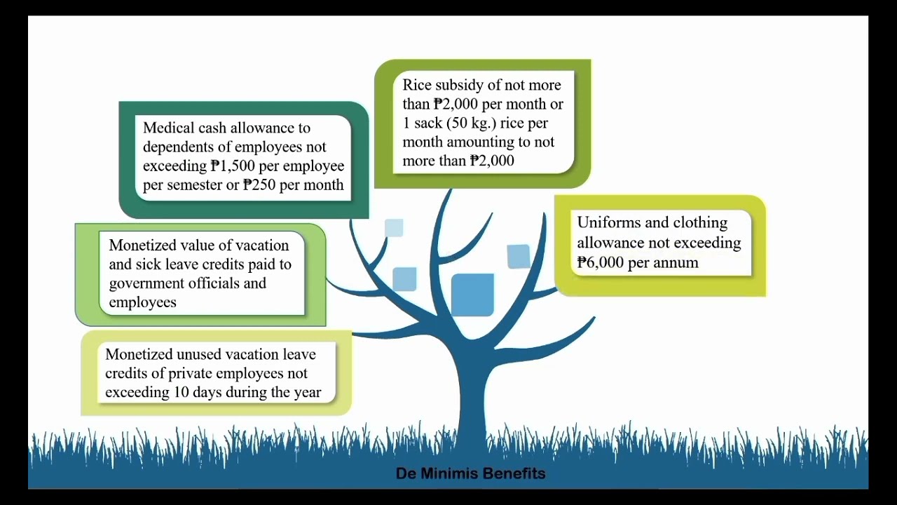 De Minimis Benefits Non taxable Fringe Benefits YouTube De Minimis Benefits Non taxable Fringe Benefits YouTube