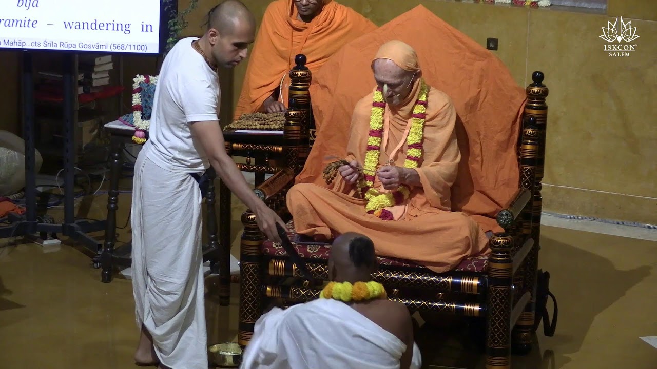 Initiation lecture by HH Bhakti Vikasa Swami
