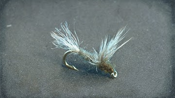 Comparadun - Fly Tying Lesson Video Tutorial by Curtis Fry