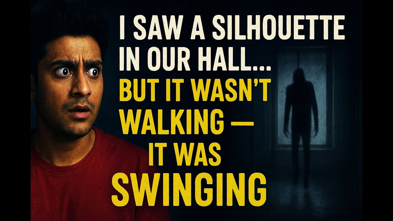 I Saw a Silhouette in Our Hall… But It Wasn’t Walking — It Was SWINGING 