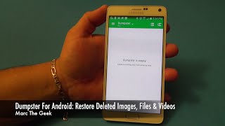 Dumpster for Android: Recover Deleted Images, Files & Videos