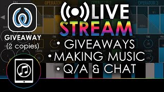 🔴 Livestream - Jan 26th - Giveaways, Making Music In Cubasis & More!