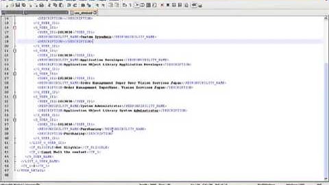 Oracle Applications Technical   Class 12