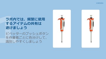 ラボ作業を安全に Corning® Lambda™ EliteTouch™ ピペッター