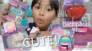 New Little Backpacks &amp; Hangbags Toys Unboxing | VlogwithEmma