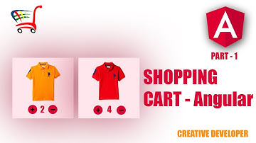 Shopping cart in Angular Part 1 || Angular Add to Cart || cart || Shopping cart || Angular tutorial