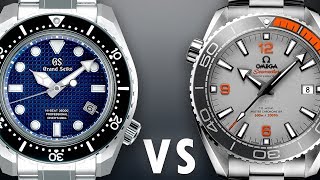 OMEGA SEAMASTER vs GRAND SEIKO 600M DIVER: SBGH257 vs PLANET OCEAN 600M 215.90.44.21.99.001 screenshot 5