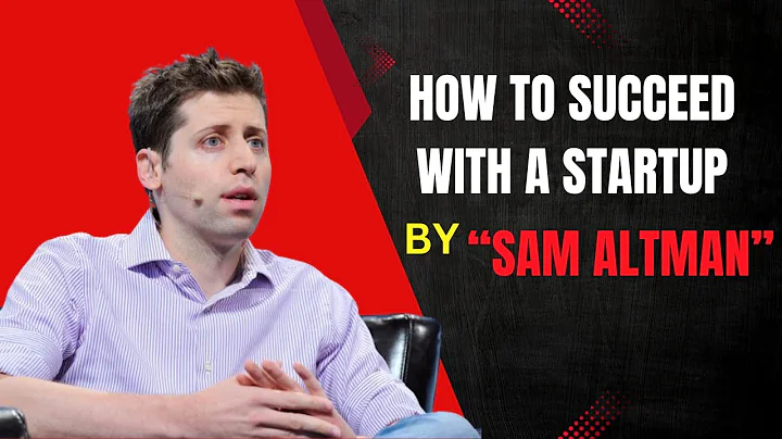 How to Succeed With a Startup | SAM ALTMAN