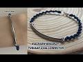 Easy Macramé Bracelet with Tubular Oval Connector | Spiral Knot DIY Tutorial (Pandahall Collab)