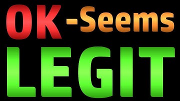 OK - Seems Legit (Scambaiting) - Also FAQ(revisited): Why Do People Fall For Scams?