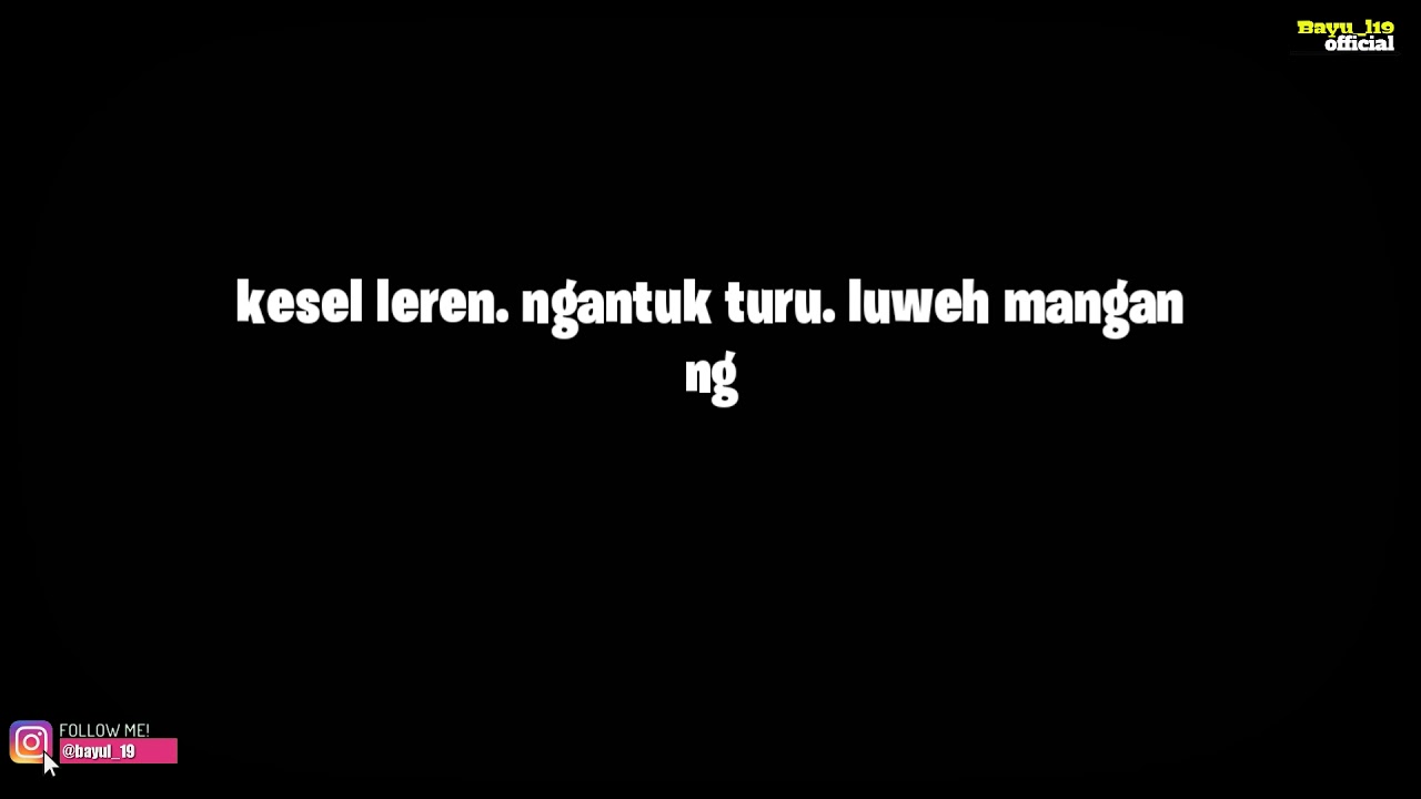 Story Wa Bahasa Jawa Keren Kata Kata Mutiara Youtube