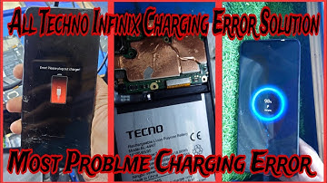 All Tecno Infinix Itel Charging Error Solution / Infinix Smart 8 Charging Error Solution