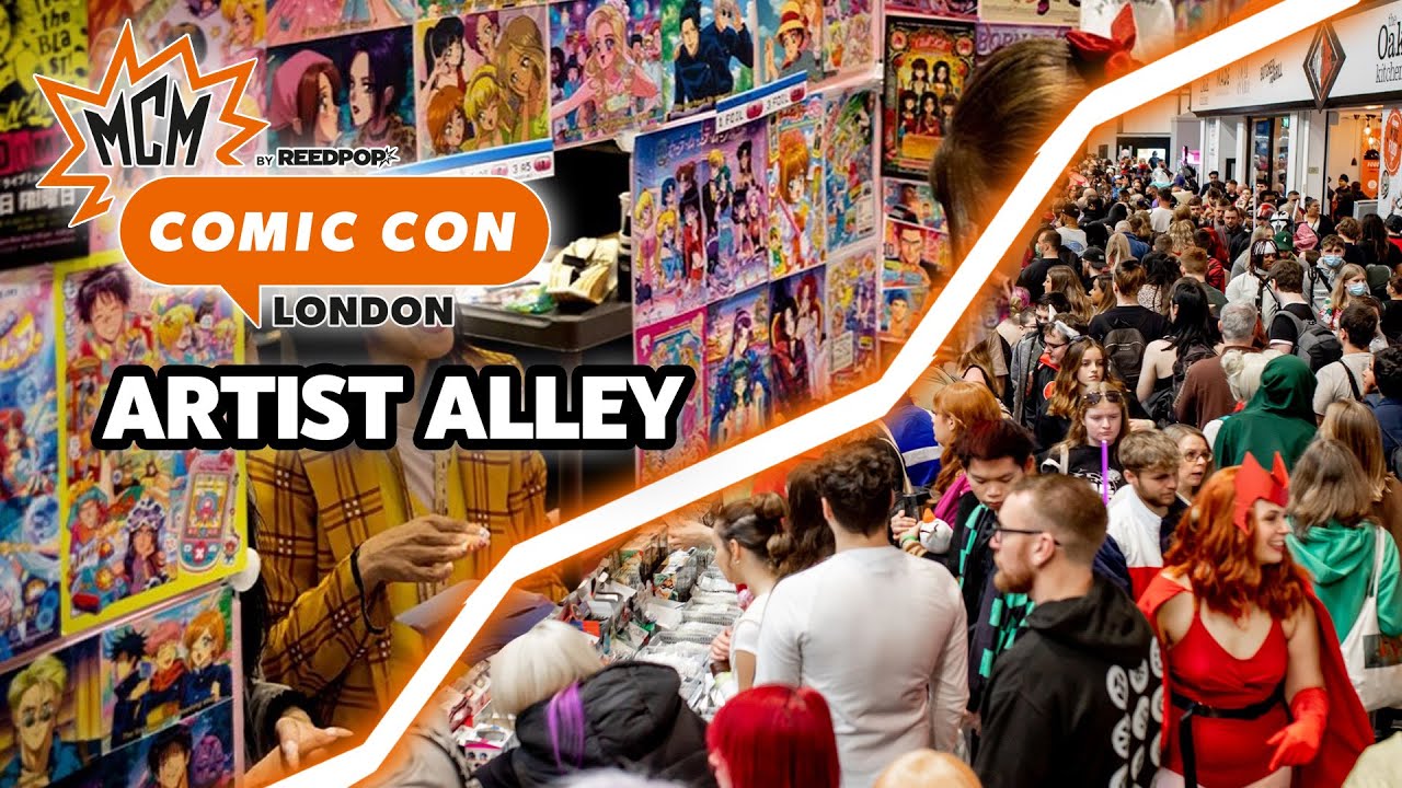 MCM COMIC CON LONDON 2025 - ARTIST ALLEY ASMR WALKTHROUGH POV
