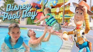 Disney Pool Day!!! Kids Finished Vacation of with Swimming, Dancing, and Park Hopping!! Crazy Boys!! by The Roshek Family 6,895 views 1 year ago 17 minutes