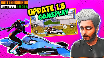 BGMI 1.5 update GAMEPLAY is HERE // Lets Try New VEHICLE 🔥🔥