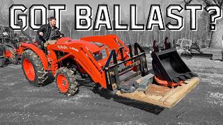 Lifting heavy? Your tractor NEEDS ballast!