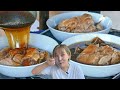 【本日の朝食】半日で130kgの豚足を売り捌くバンコクの超人気な屋台【カオカームー】
