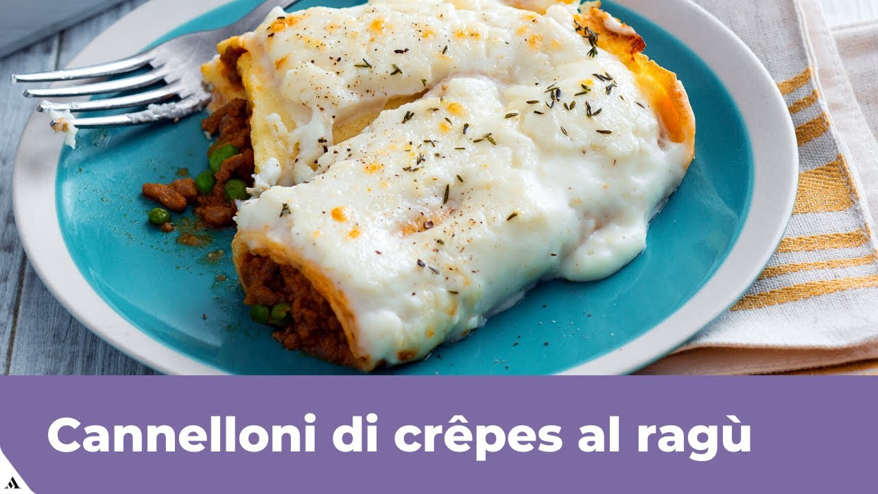 CANNELLONI DI CRÊPES AL RAGÙ