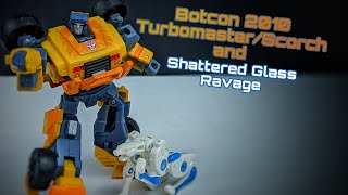 Botcon 2010 || G2 Redux - Turbomaster (Scorch) and Shattered Glass Ravage