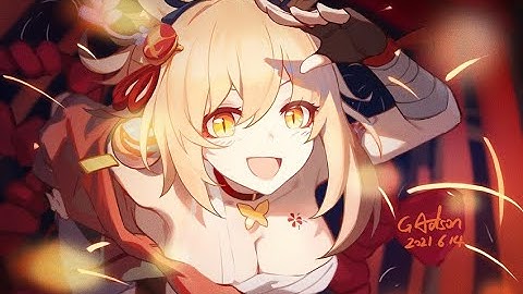 Genshin Impact - Yoimiya C0 Harp wet firework comp vs Perpetual Mechanical Array