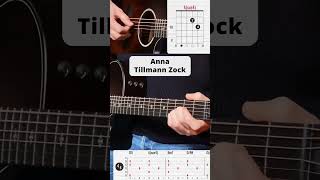 Anna - Tillmann Zock (Original Song) #shorts #song #tutorial #guitarcover #cover #acoustic #original